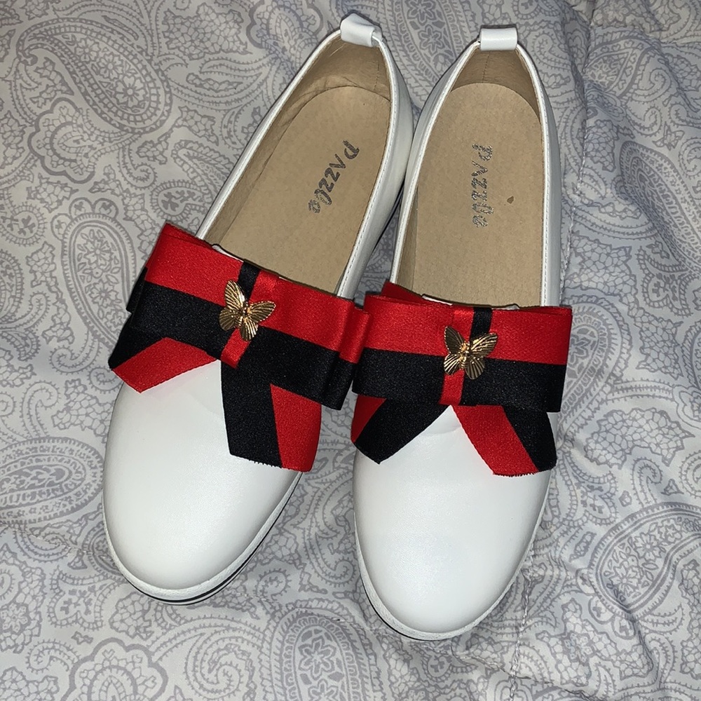 Platform slip on shoes